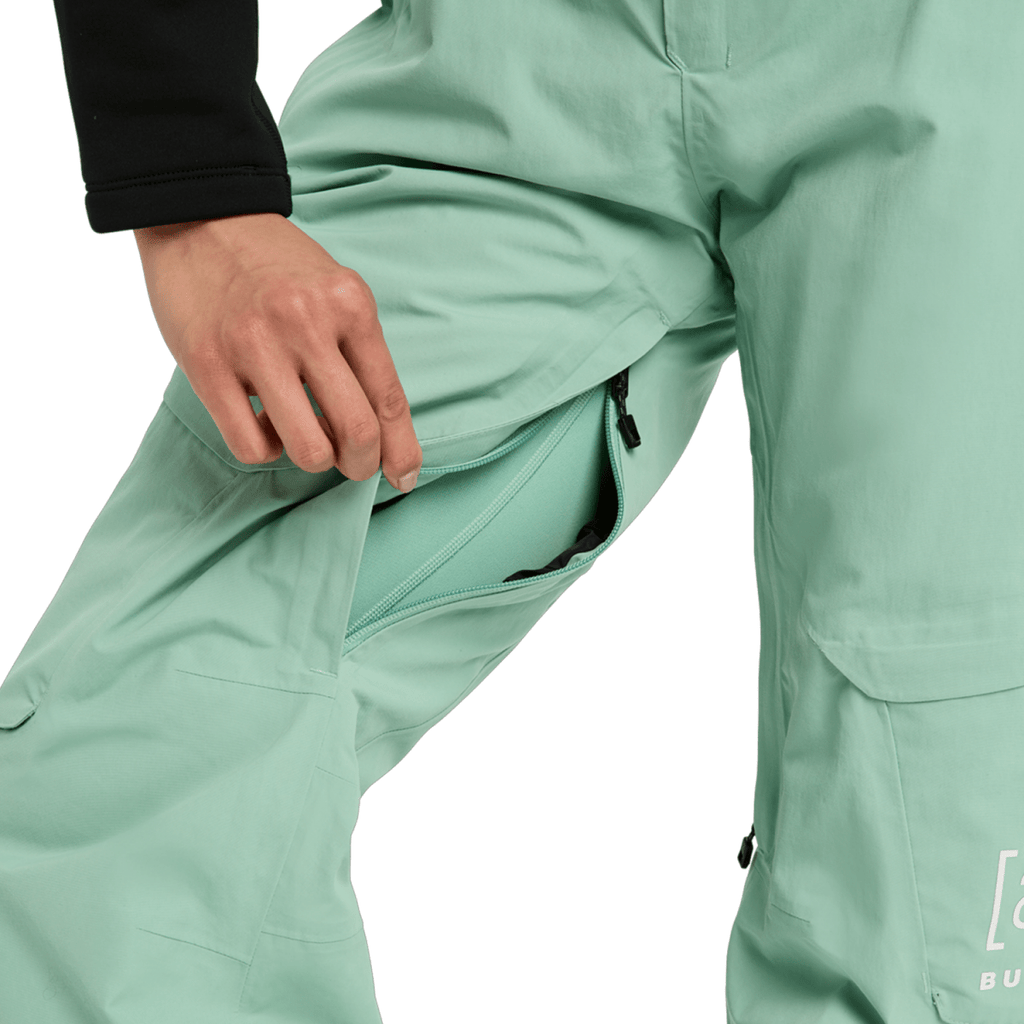 Burton Women's [ak] Summit Gore - Tex 2L Pant 2026 Soft Sage - Pacific Boarder
