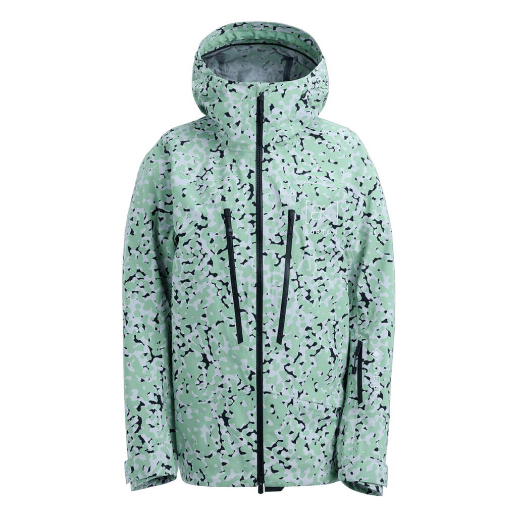 Burton Women's [ak] Tuvak Gore - Tex C - Knit 3L Jacket 2026 Sage Dot Camo - Pacific Boarder