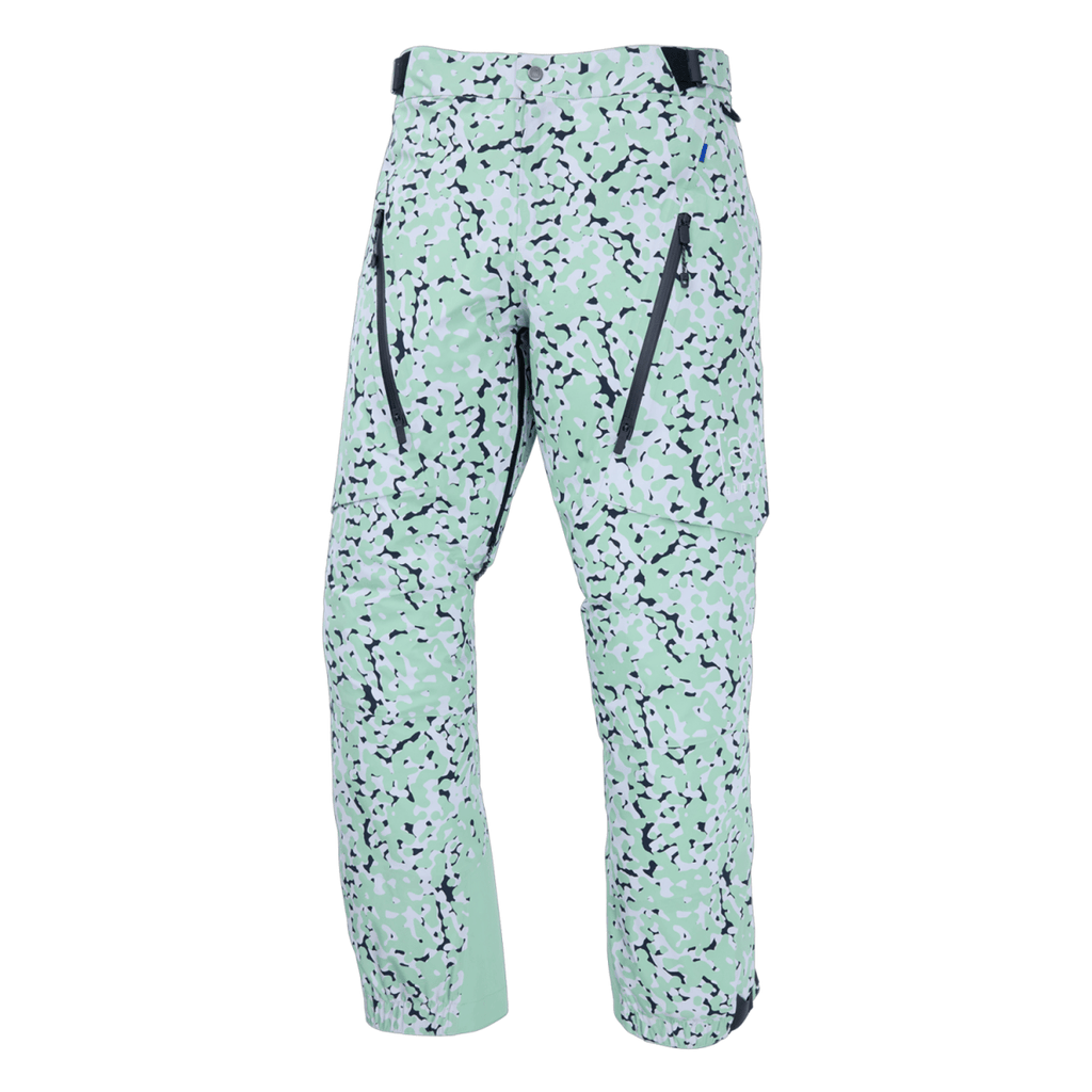 Burton Women's [ak] Tuvak Gore - Tex C - Knit 3L Pant 2026 Sage Dot Camo - Pacific Boarder