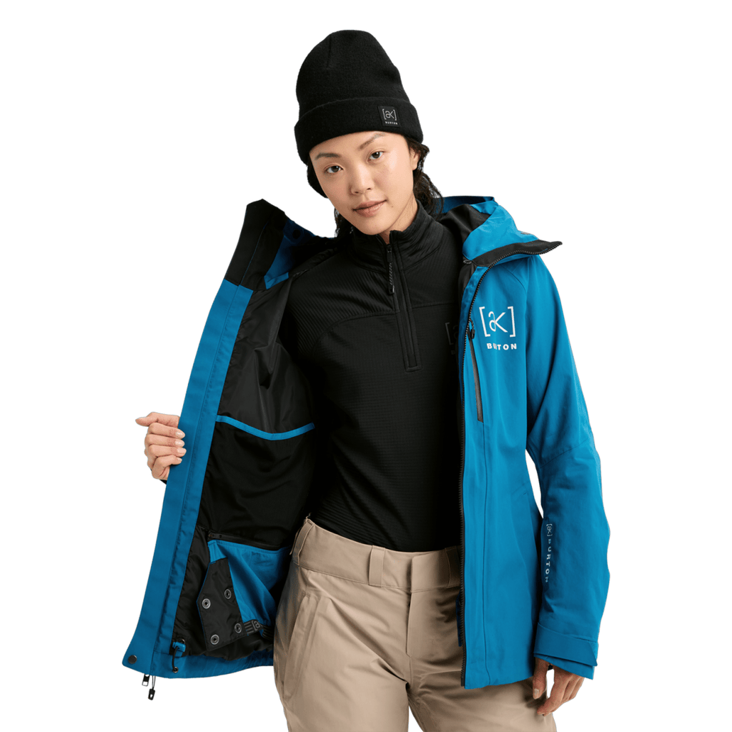 Burton Women's [ak] Upshift Gore - Tex 2L Jacket 2026 Blue Teal - Pacific Boarder