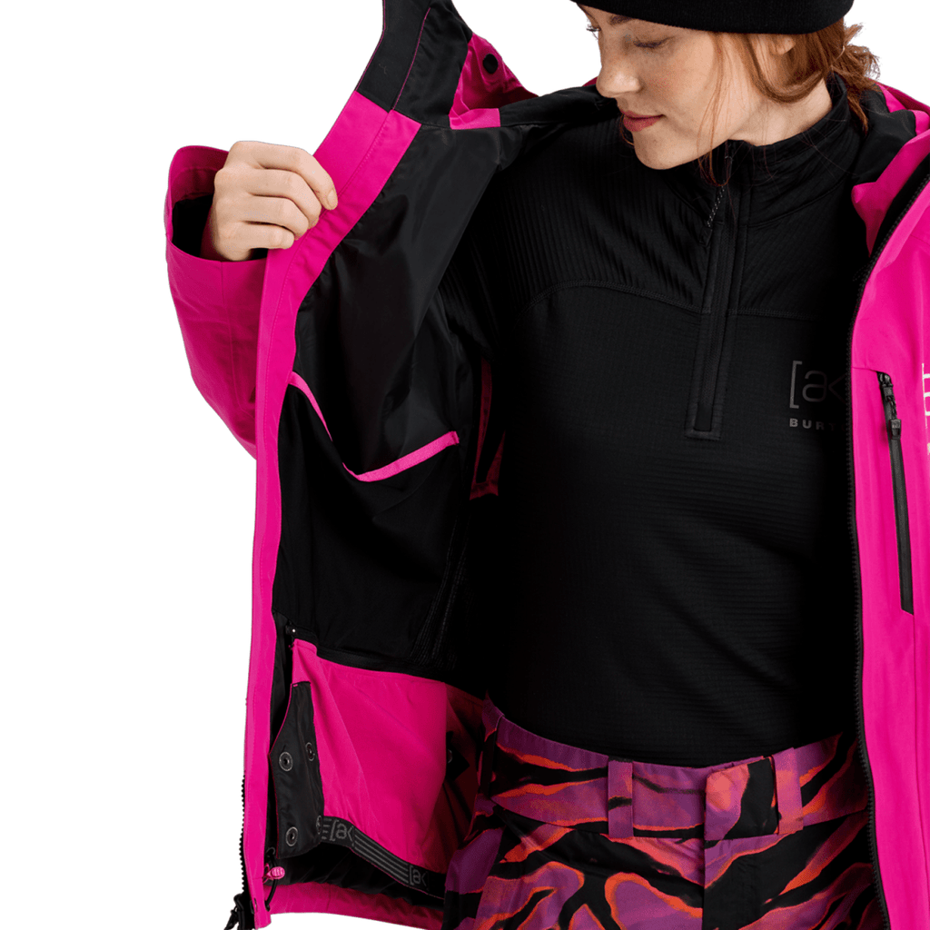Burton Women's [ak] Upshift Gore - Tex 2L Jacket 2026 Very Berry - Pacific Boarder