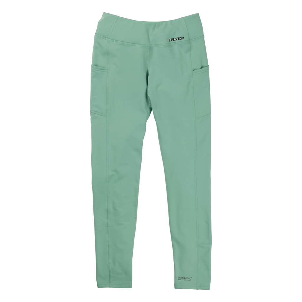 Burton Women's Heavyweight X Base Layer Pant 2026 Soft Sage - Pacific Boarder