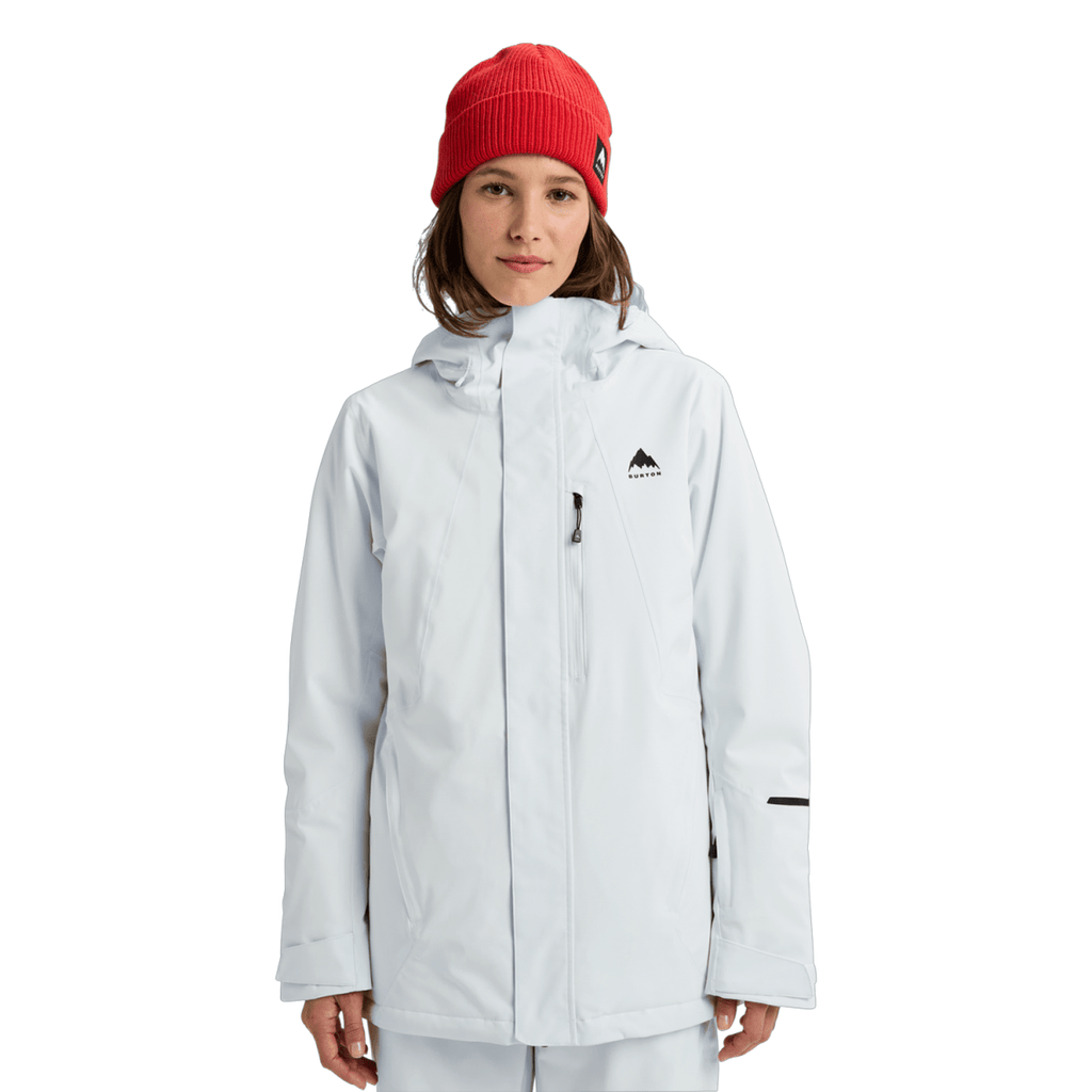 Burton Women's Reserve 2L Insulated Stretch Slim Jacket 2026 Stout White - Pacific Boarder