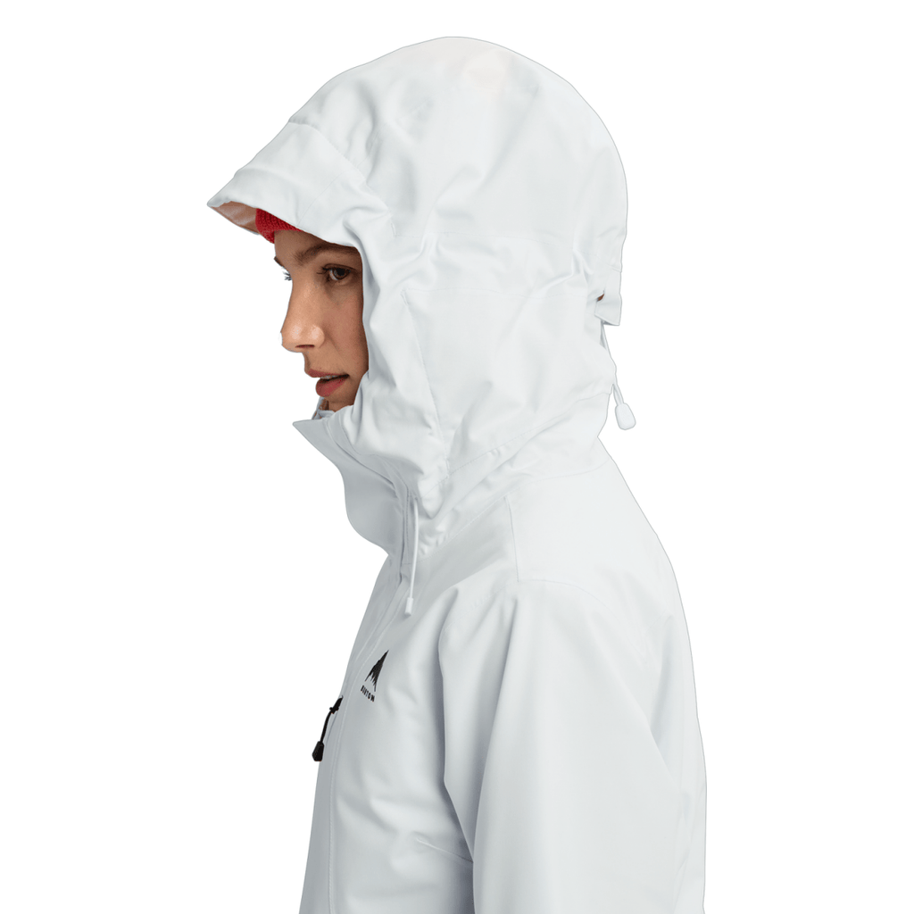 Burton Women's Reserve 2L Insulated Stretch Slim Jacket 2026 Stout White - Pacific Boarder