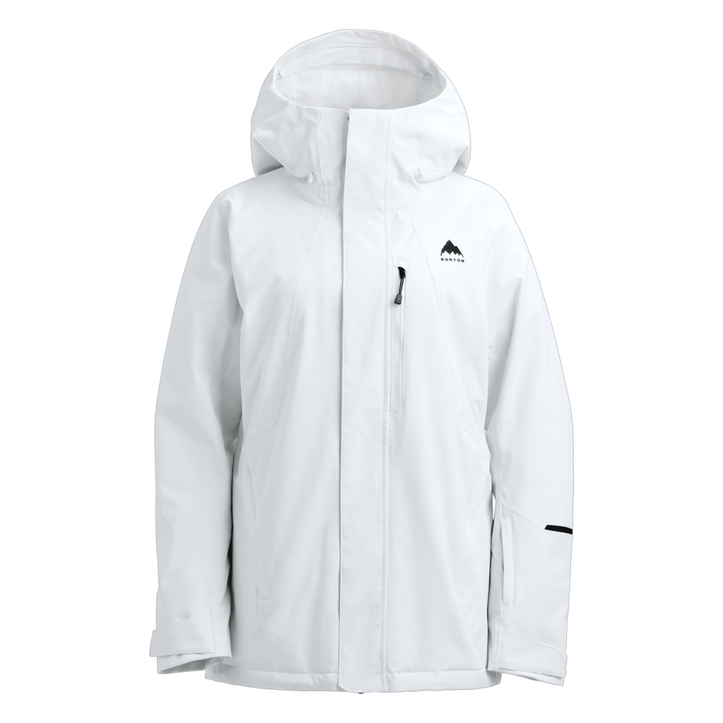 Burton Women's Reserve 2L Insulated Stretch Slim Jacket 2026 Stout White - Pacific Boarder