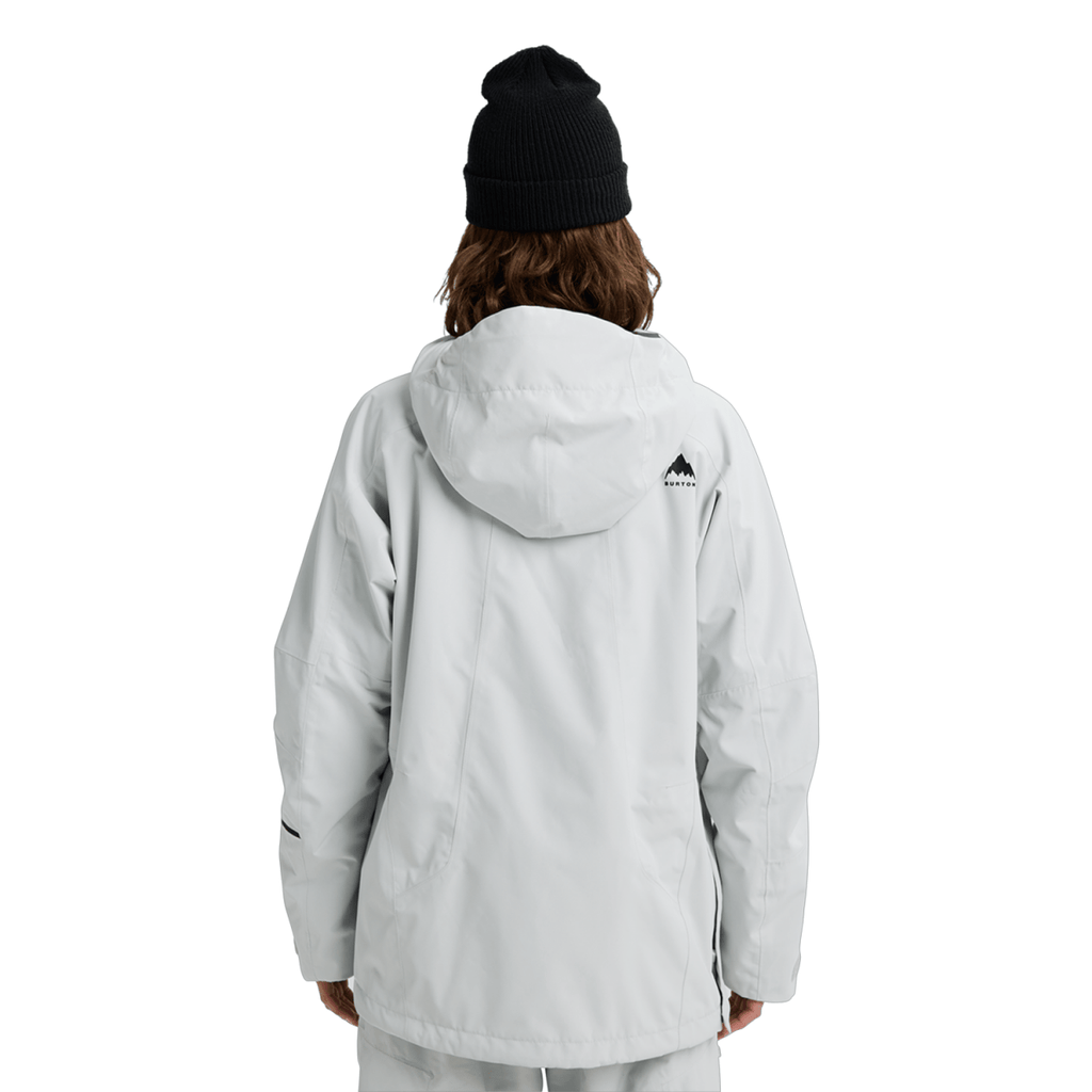 Burton Women's Reserve 2L Relaxed Anorak 2026 Gray Cloud - Pacific Boarder