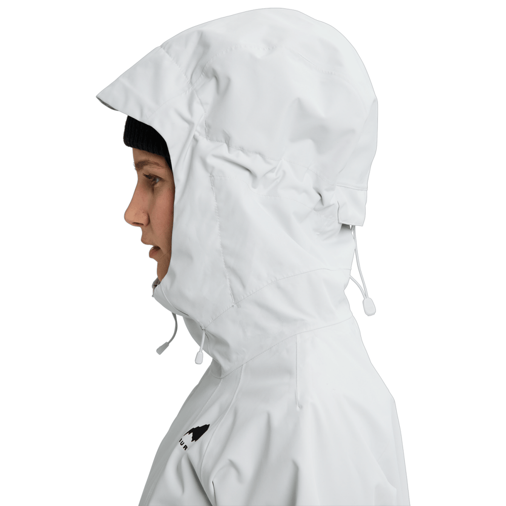 Burton Women's Reserve 2L Relaxed Anorak 2026 Gray Cloud - Pacific Boarder