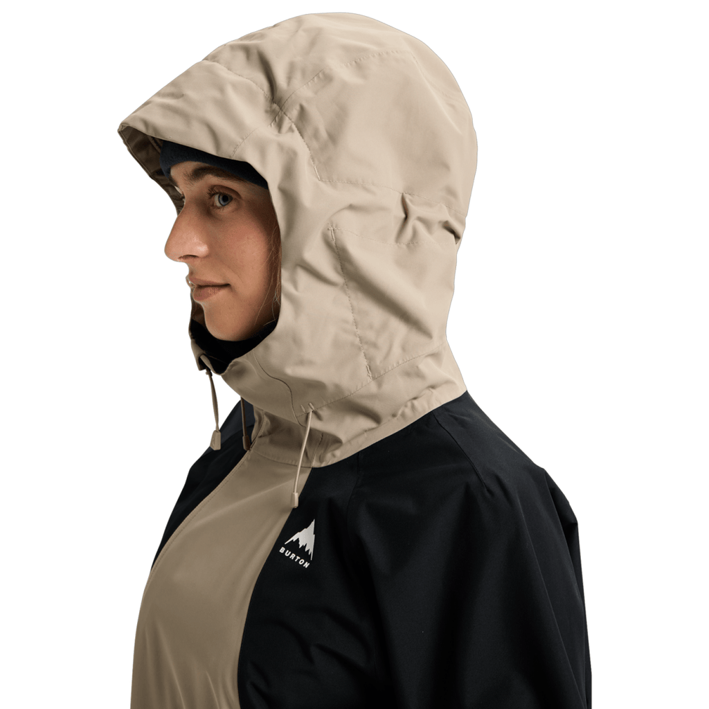 Burton Women's Reserve 2L Relaxed Anorak 2026 Summit Taupe/True Black - Pacific Boarder