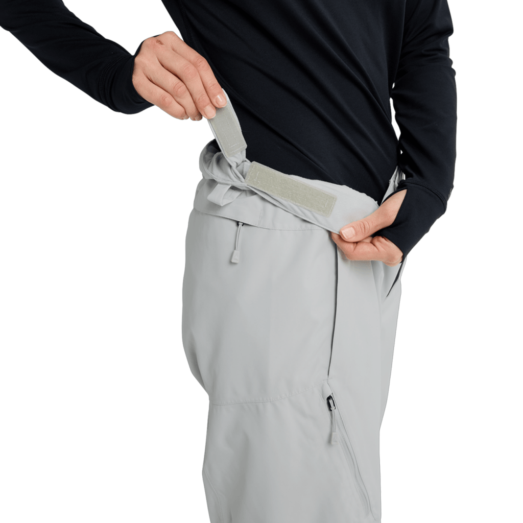 Burton Women's Reserve 2L Relaxed Pant 2026 Gray Cloud - Pacific Boarder