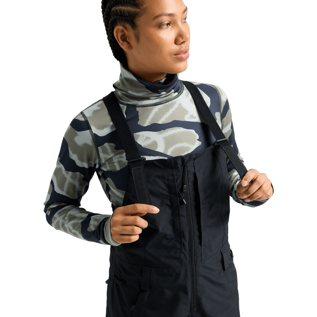 Burton Women's Reserve Gore - Tex 2L Bib Pant 2026 True Black - Pacific Boarder