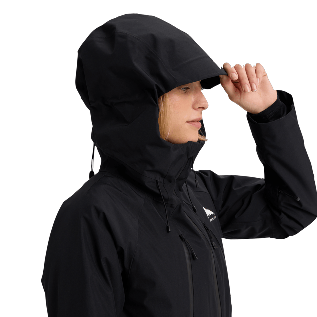 Burton Women's Reserve Gore - Tex 2L Insulated Jacket 2026 True Black - Pacific Boarder