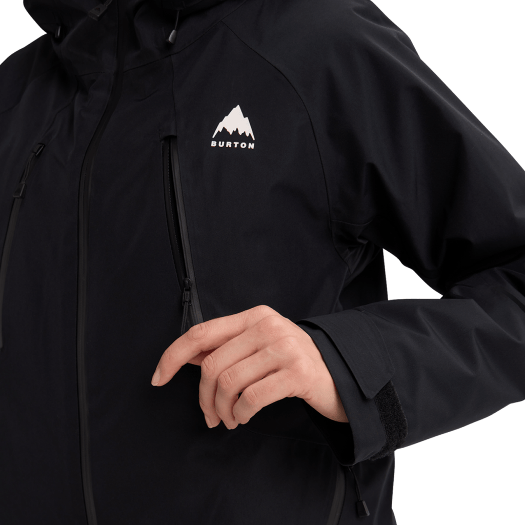 Burton Women's Reserve Gore - Tex 2L Insulated Jacket 2026 True Black - Pacific Boarder