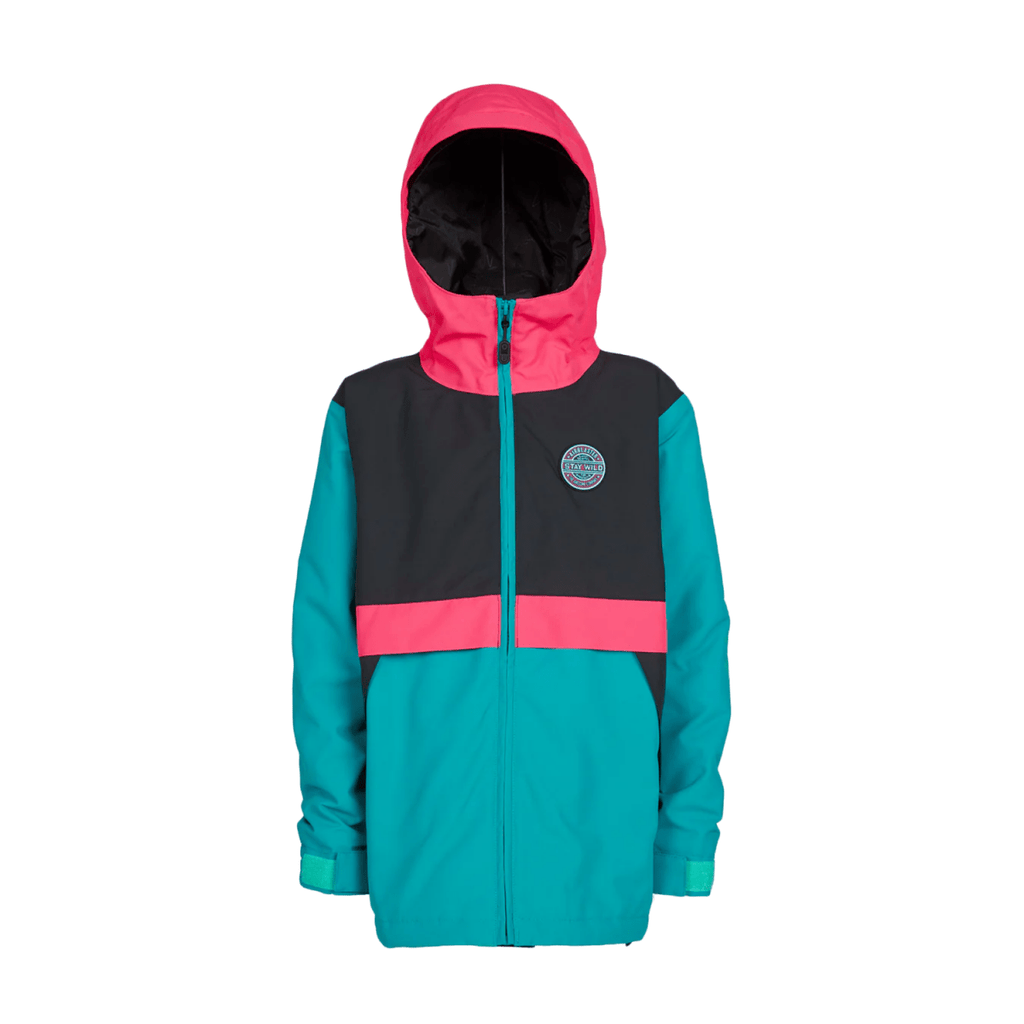 Airblaster Kids Trencher Full Zip Jacket 2026 Teal - Pacific Boarder