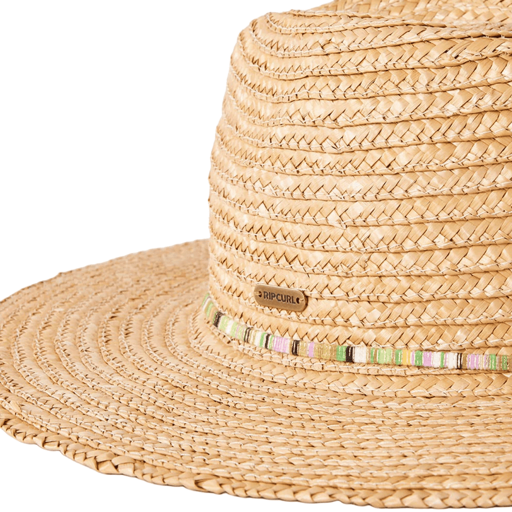 Rip Curl Women's Classic Surf Straw Panama Hat Tobacco - Pacific Boarder