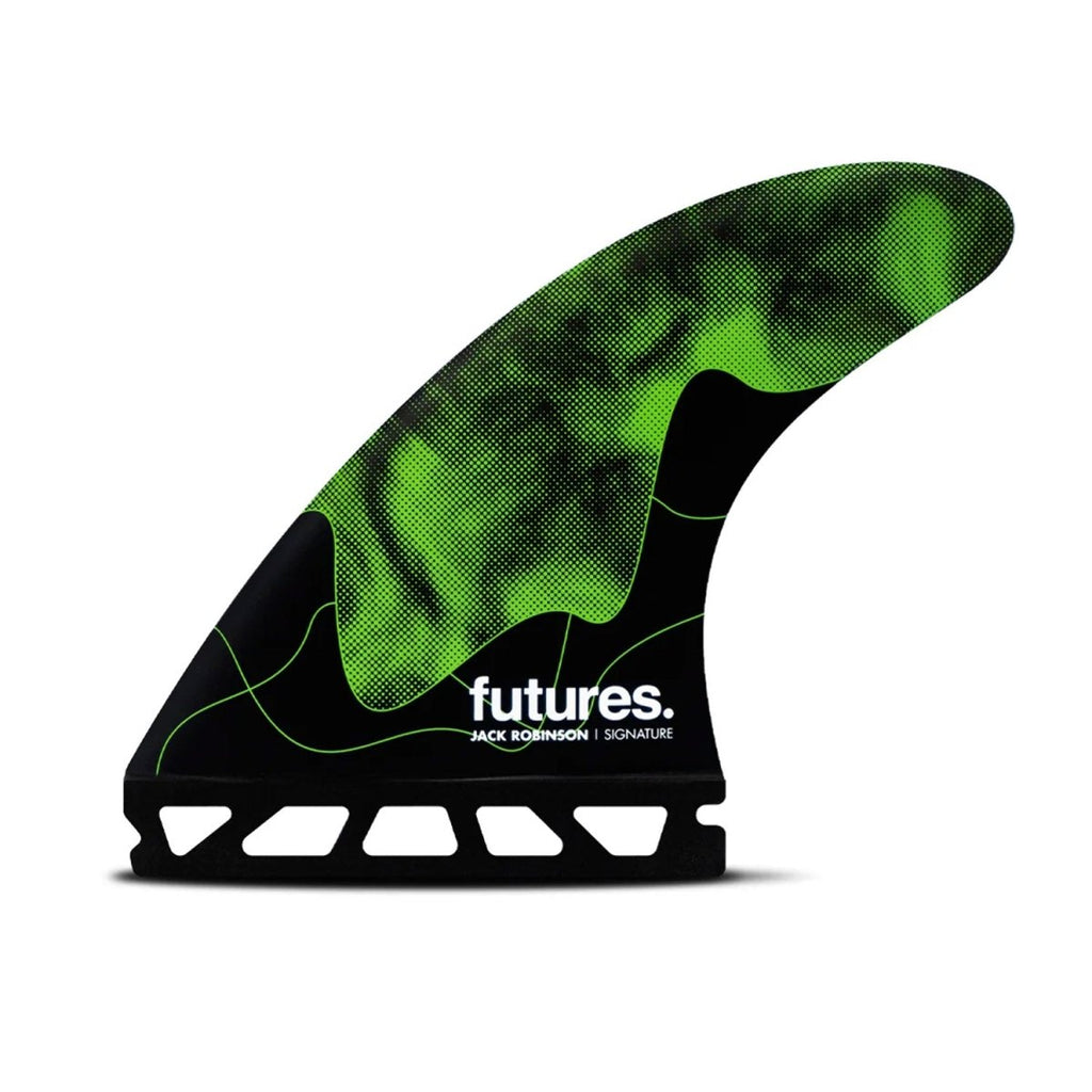 Futures Thruster Jack Robinson Honeycomb Surf Fins Green M - Pacific Boarder