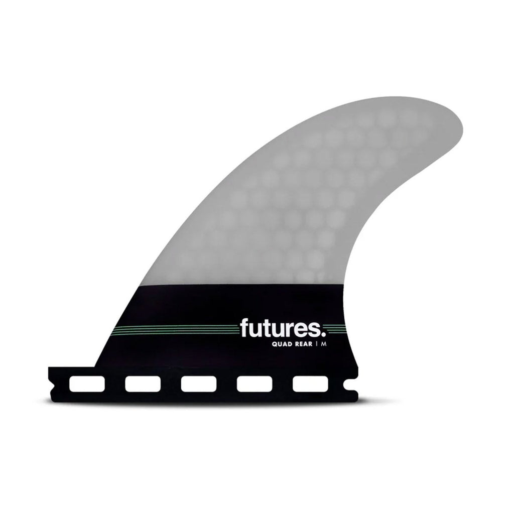 Futures Quad Trailers Neutral QR 80/20 Honeycomb Surf Fins Grey - Pacific Boarder