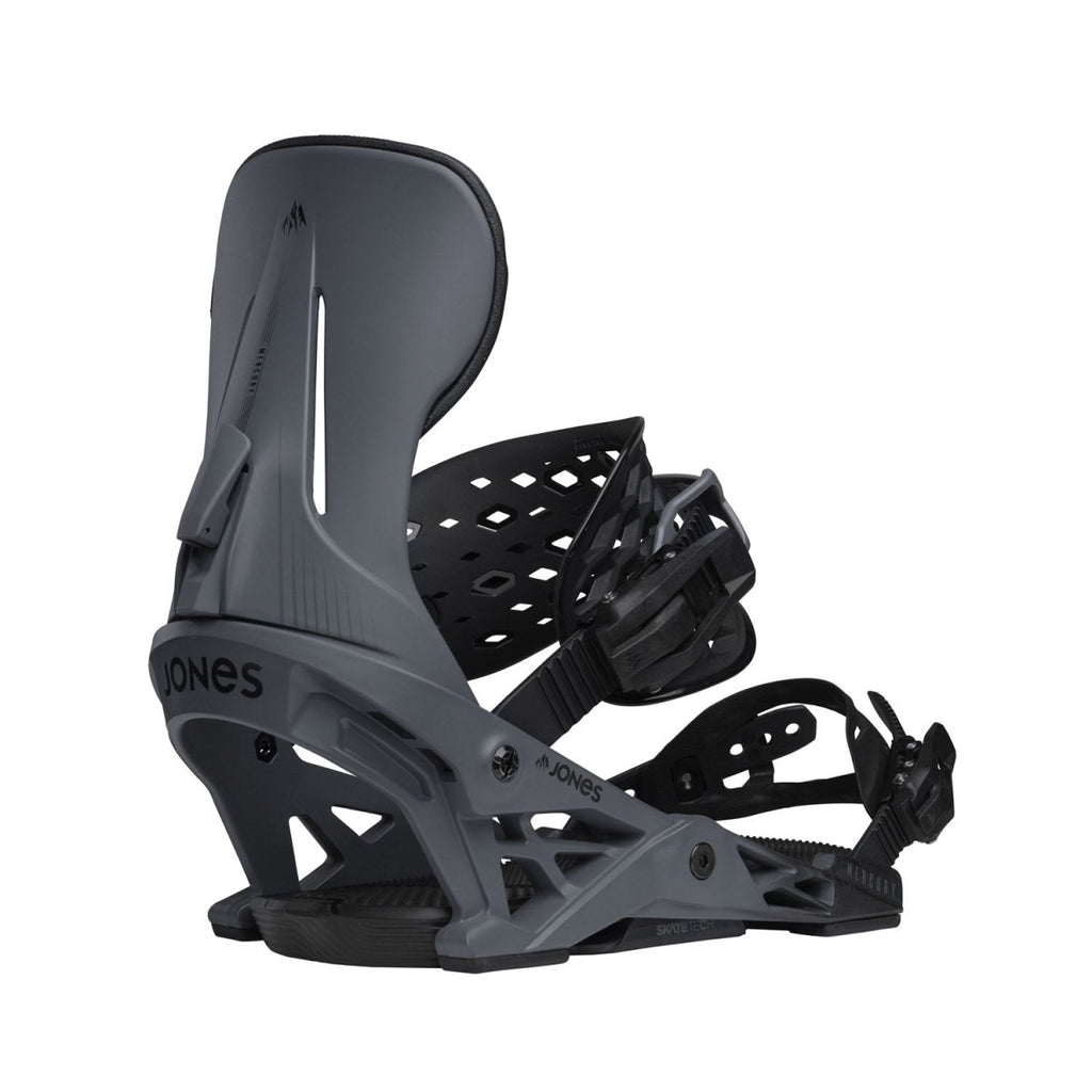 Jones Men's Mercury Snowboard Bindings 2026 Shadow Gray - Pacific Boarder