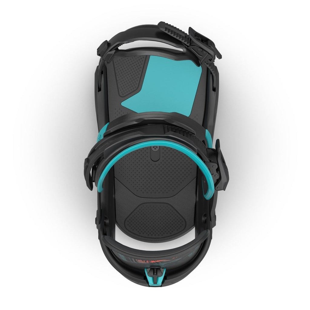 Jones Mercury FASE Art Snowboard Bindings 2026 Blue Art - Pacific Boarder