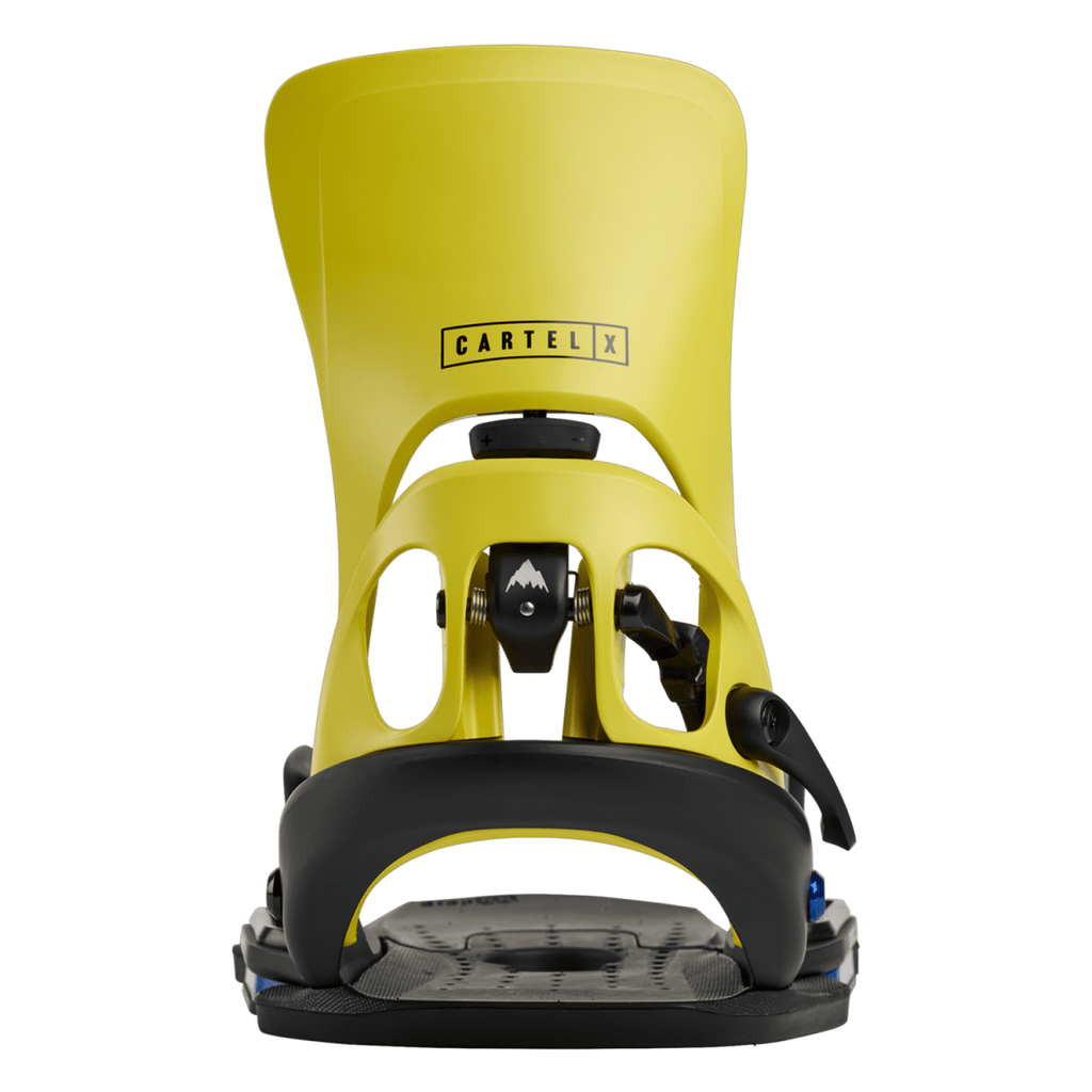 Burton Men's Step On Cartel X EST Snowboard Bindings 2026 Atomic Yellow/Black - Pacific Boarder