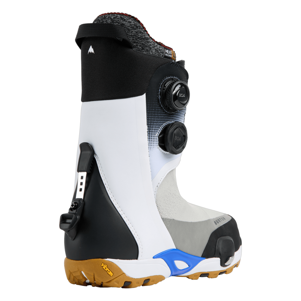 Burton Men's Waverange X Pro Step On Wide Snowboard Boots 2026 White - Pacific Boarder