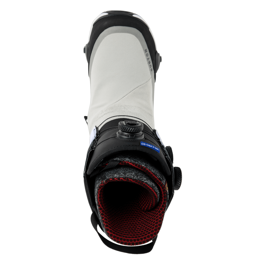 Burton Men's Waverange X Pro Step On Wide Snowboard Boots 2026 White - Pacific Boarder