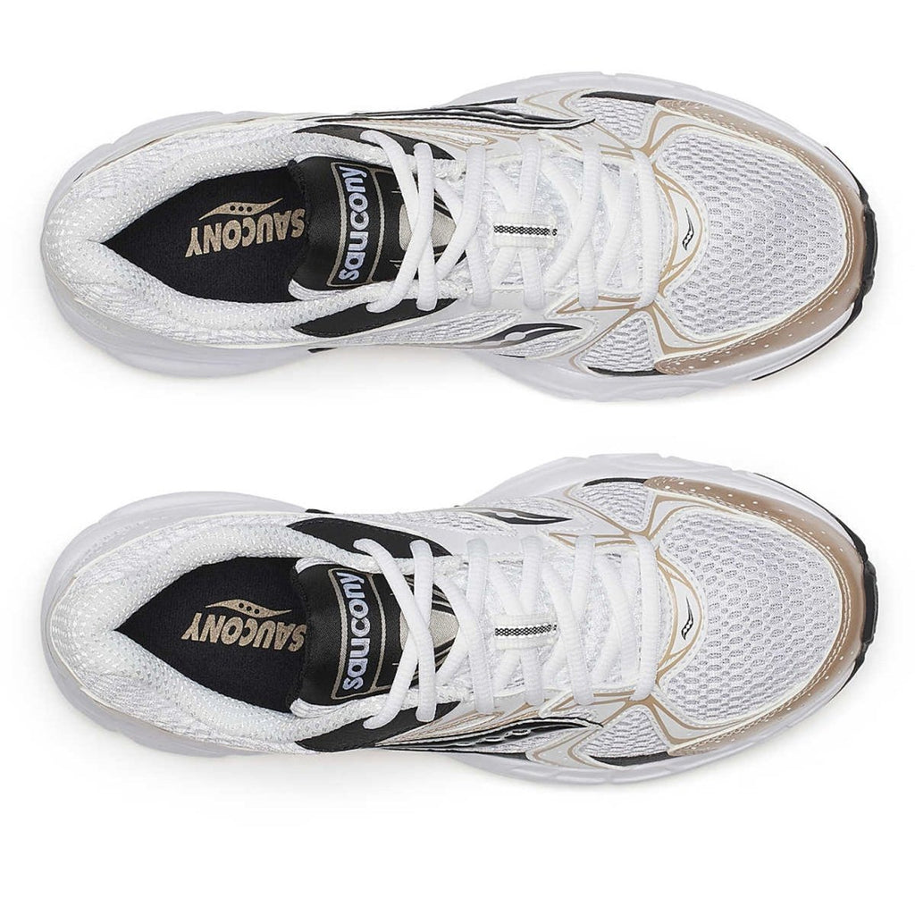 Saucony Ride Millennium Shoe White/Gold/Black - Pacific Boarder