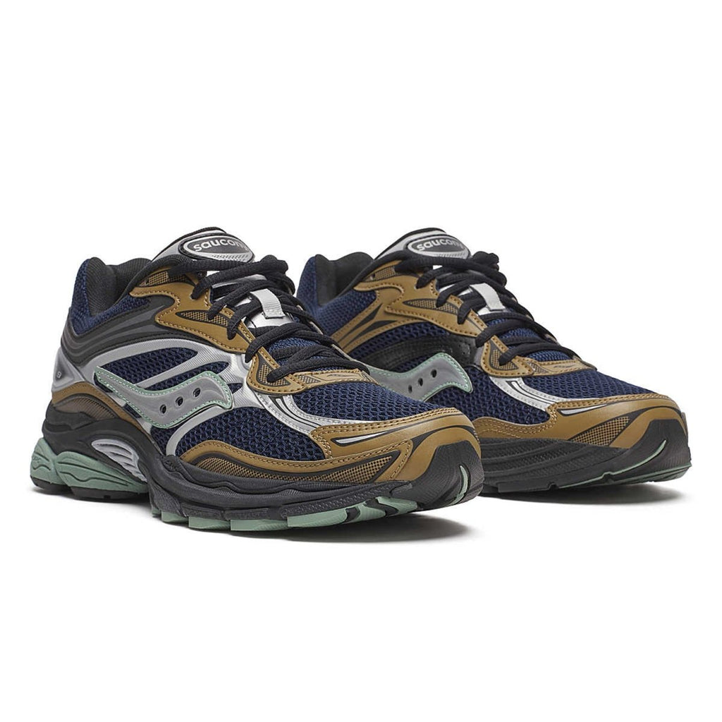 Saucony Progrid Omni 9 Shoe Brown/Navy - Pacific Boarder