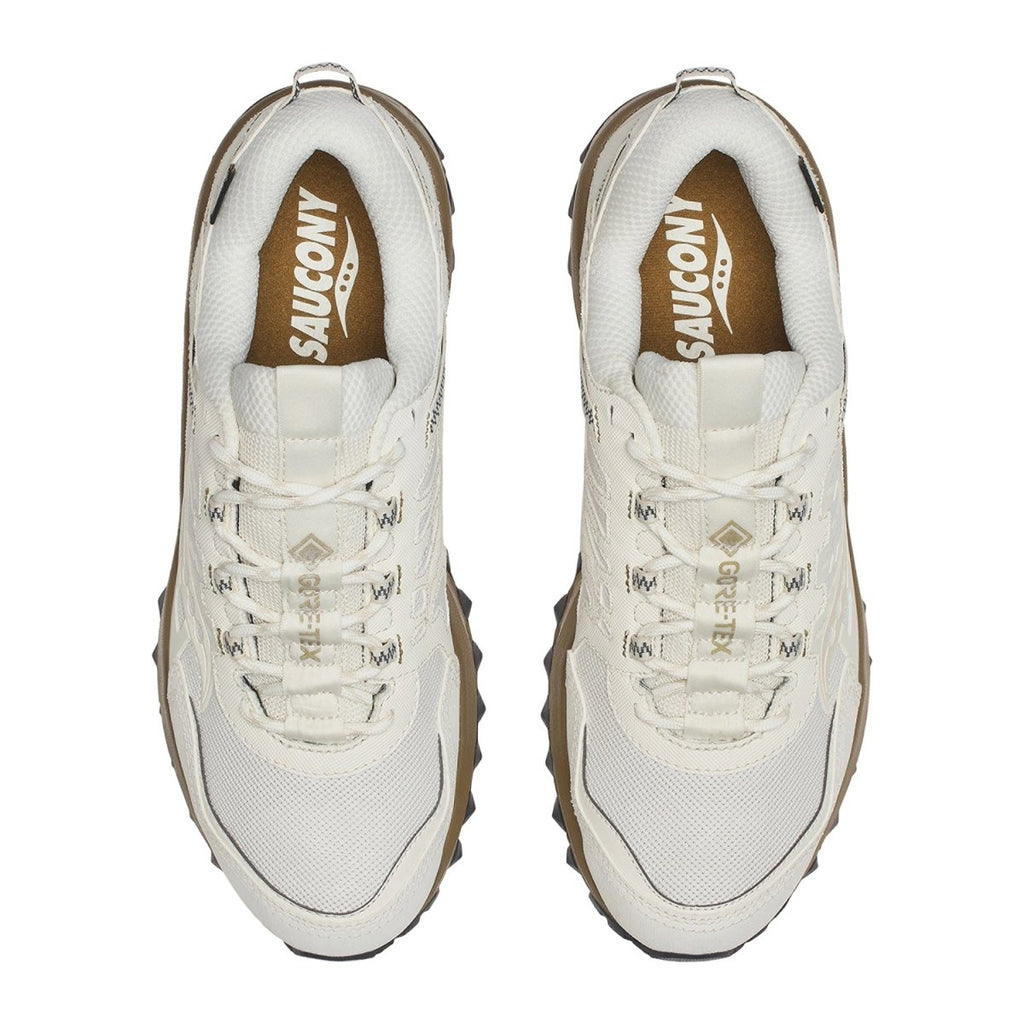 Saucony Grid Peak Shoe Ivory/Gold - Pacific Boarder