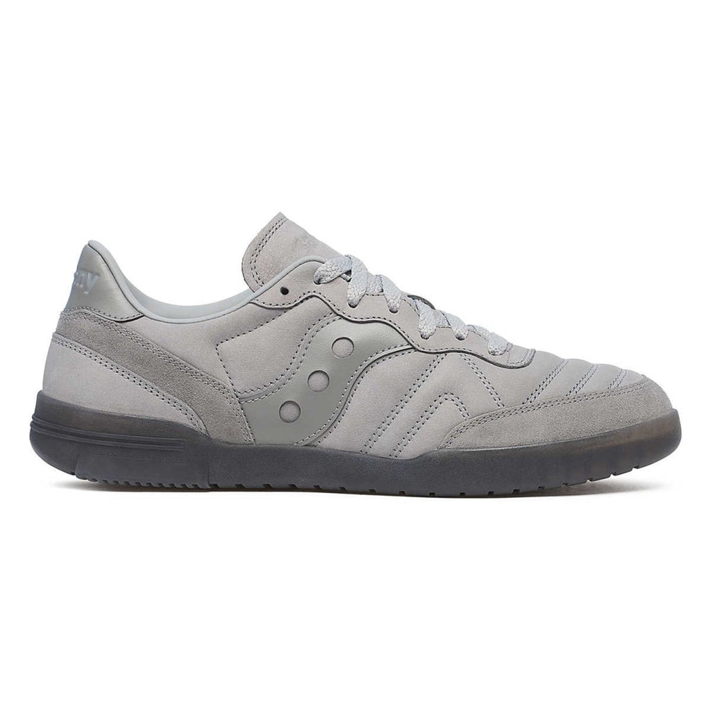 Saucony 586I Leather Shoe Grey/Grey - Pacific Boarder