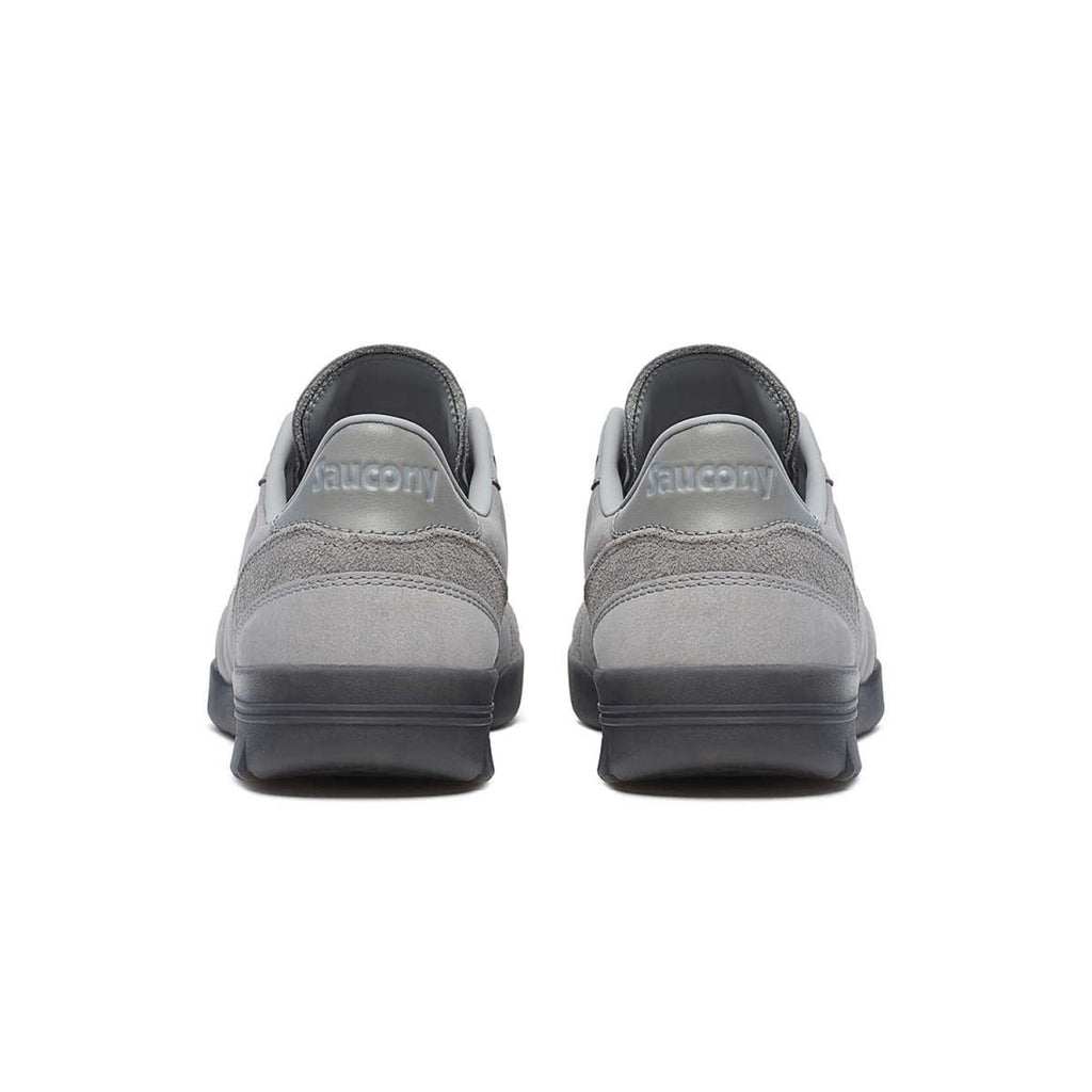 Saucony 586I Leather Shoe Grey/Grey - Pacific Boarder