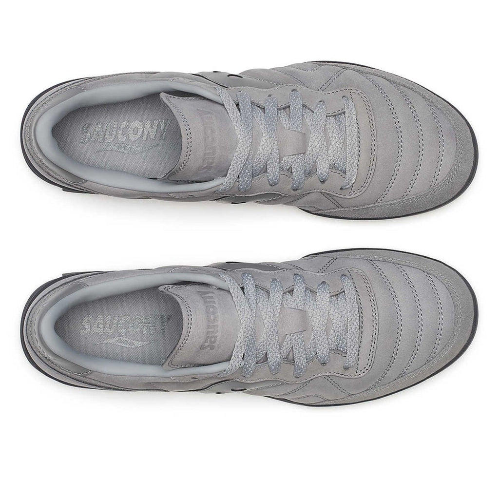 Saucony 586I Leather Shoe Grey/Grey - Pacific Boarder