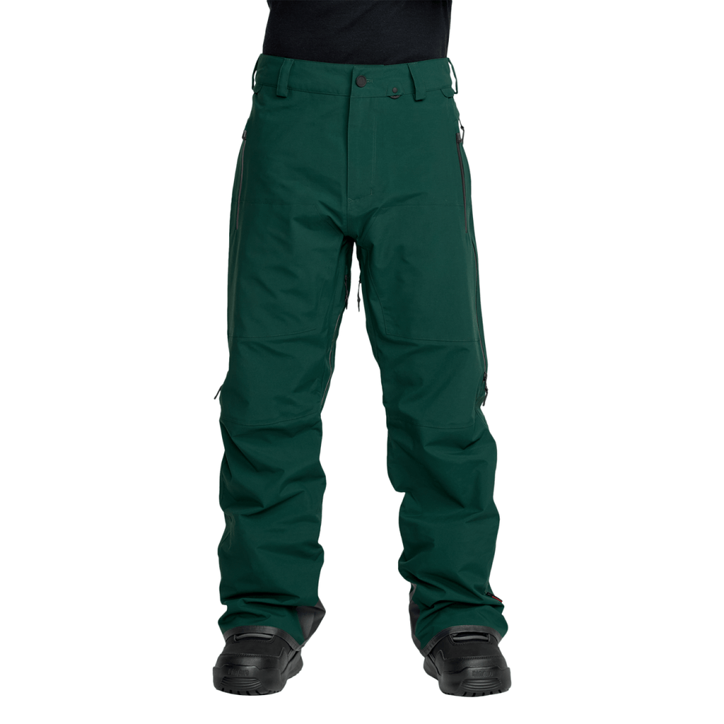 Volcom Men's Guide Gore - tex Pro Shell Pant 2026 Black Green - Pacific Boarder