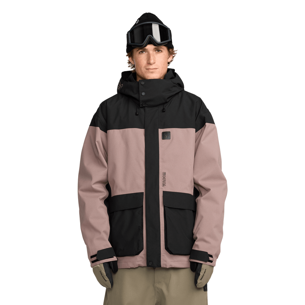 Volcom Men's Kleveland Jacket 2026 Mauve - Pacific Boarder