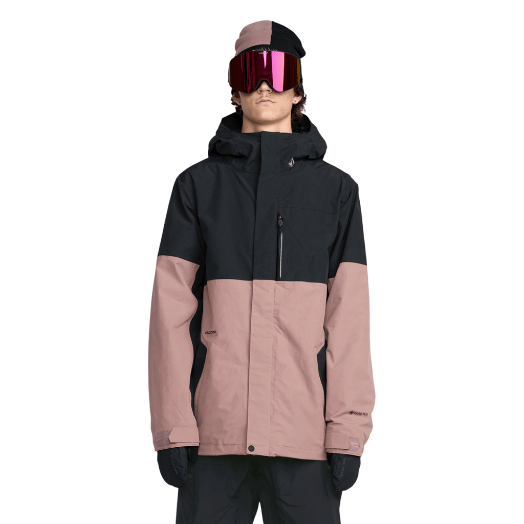 Volcom Men's L Gore - tex Jacket 2026 Mauve - Pacific Boarder