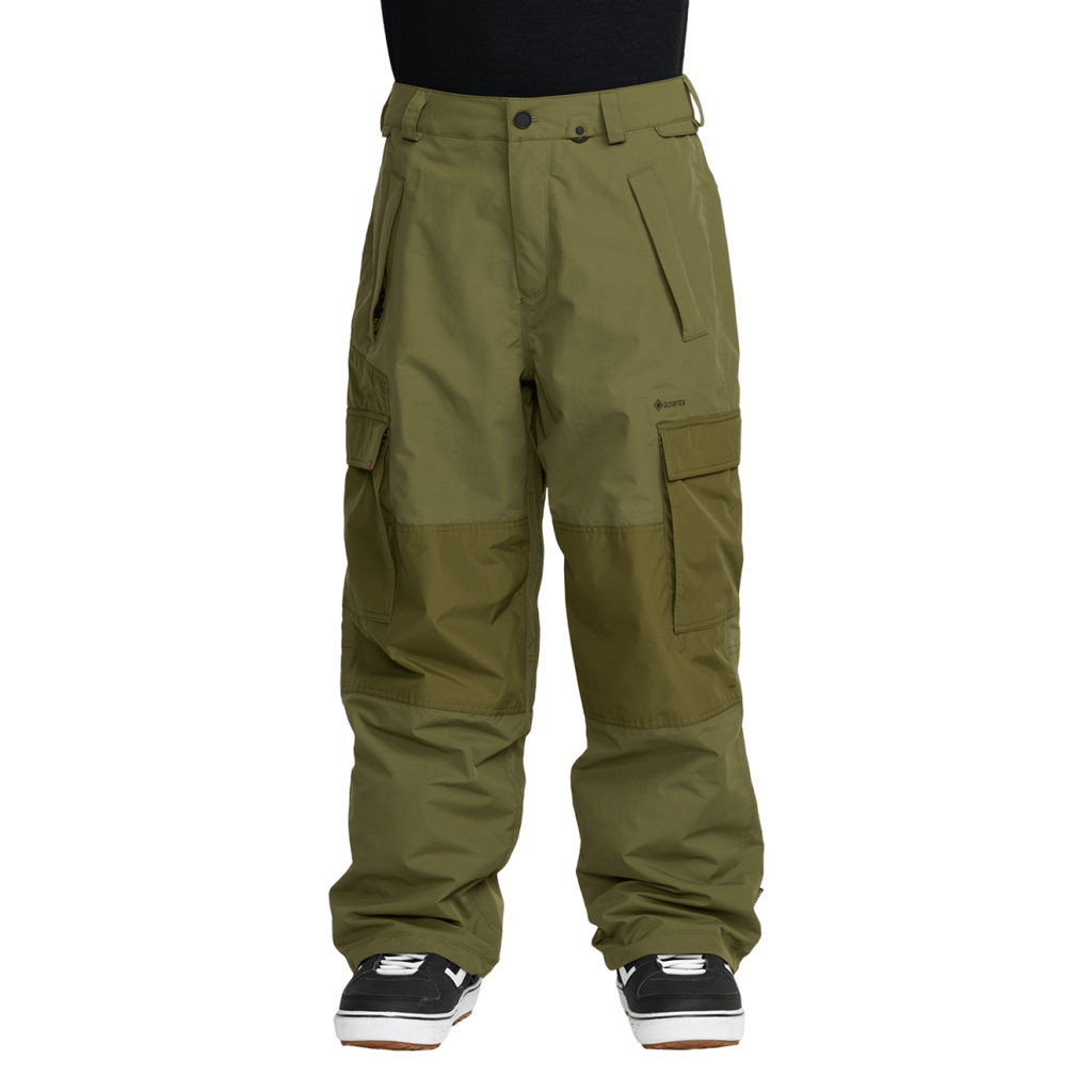 Volcom Men's Longo Gore - tex Pant 2026 Dark Olive - Pacific Boarder