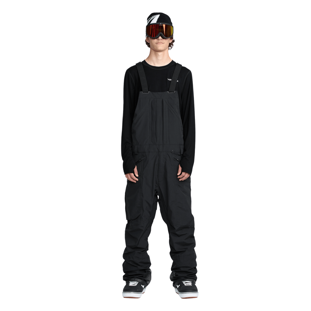 Volcom Men's Rain Gore - tex Bib Overall 2026 Black - Pacific Boarder