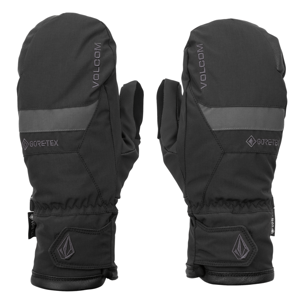 Volcom Men's Stay Dry Gore - tex Mitt Black - Pacific Boarder