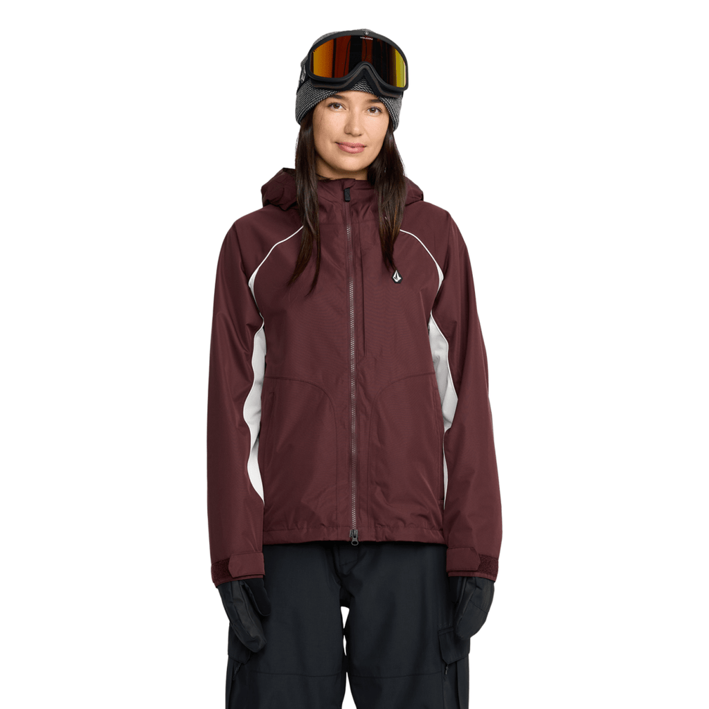 Volcom Women's Stone Smokeshow 20K Jacket 2026 Oxblood - Pacific Boarder