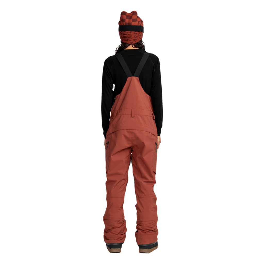 Volcom Women's Ash Stretch Gore - tex Bib Overall 2026 Henna - Pacific Boarder