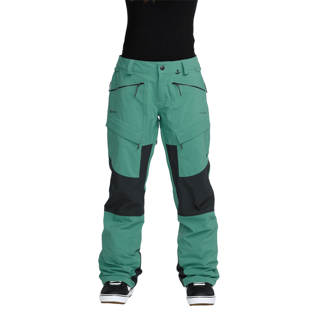 Volcom Women's V.Co AT Stretch Gore - tex Pant 2026 Spruce Green - Pacific Boarder