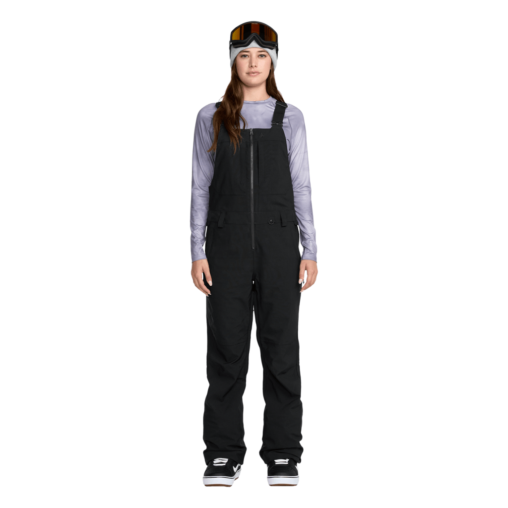 Volcom Women's Swift Bib Overall 2026 Black - Pacific Boarder
