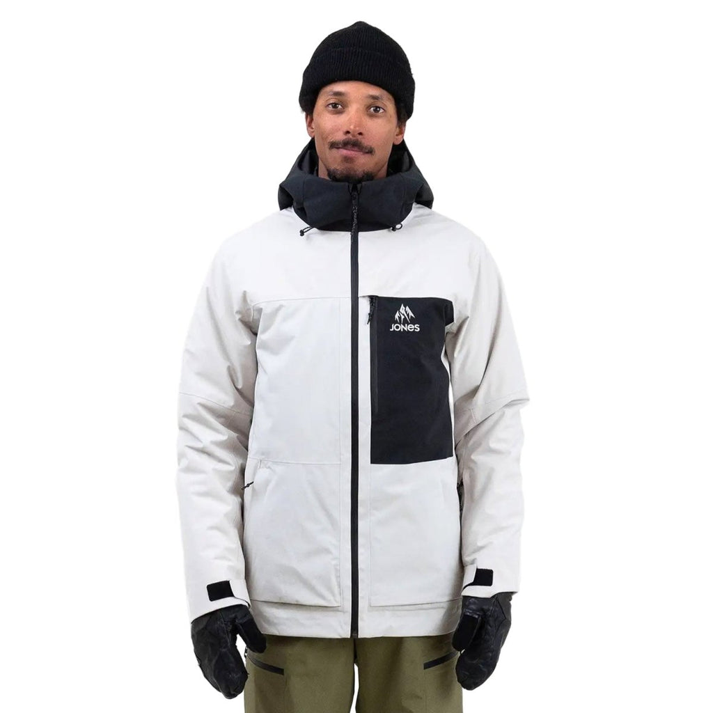 Jones Men's MTN Surf Recycled Jacket 2026 Smoke Gray - Pacific Boarder