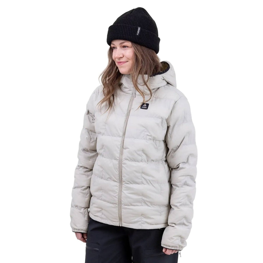 Jones Women's Dark Start Recycled Hoody Jacket 2026 Smoke Gray - Pacific Boarder