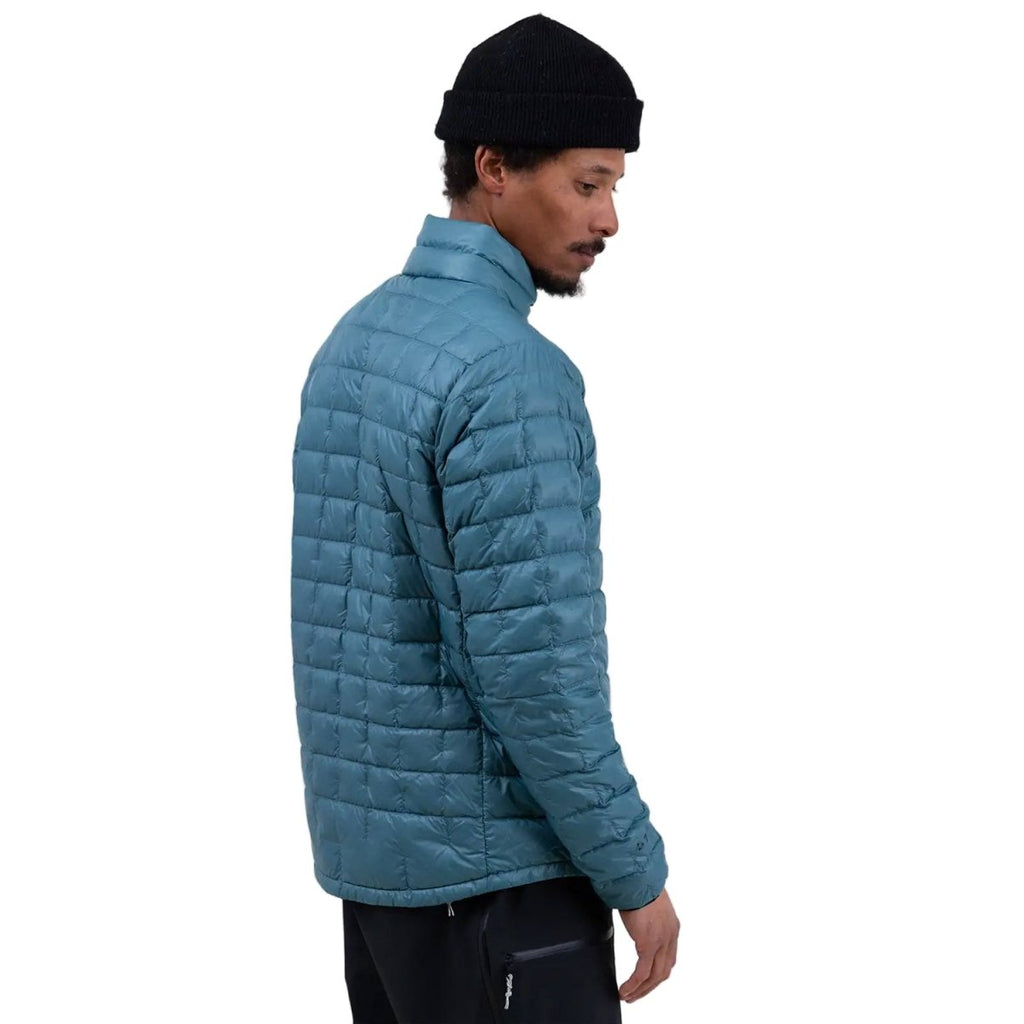 Jones Men's ULT Re - Up Down Recycled Jacket 2026 Atlantic Blue - Pacific Boarder