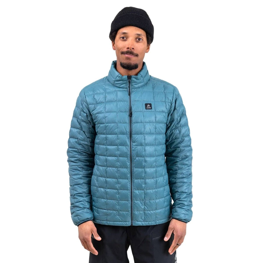 Jones Men's ULT Re - Up Down Recycled Jacket 2026 Atlantic Blue - Pacific Boarder