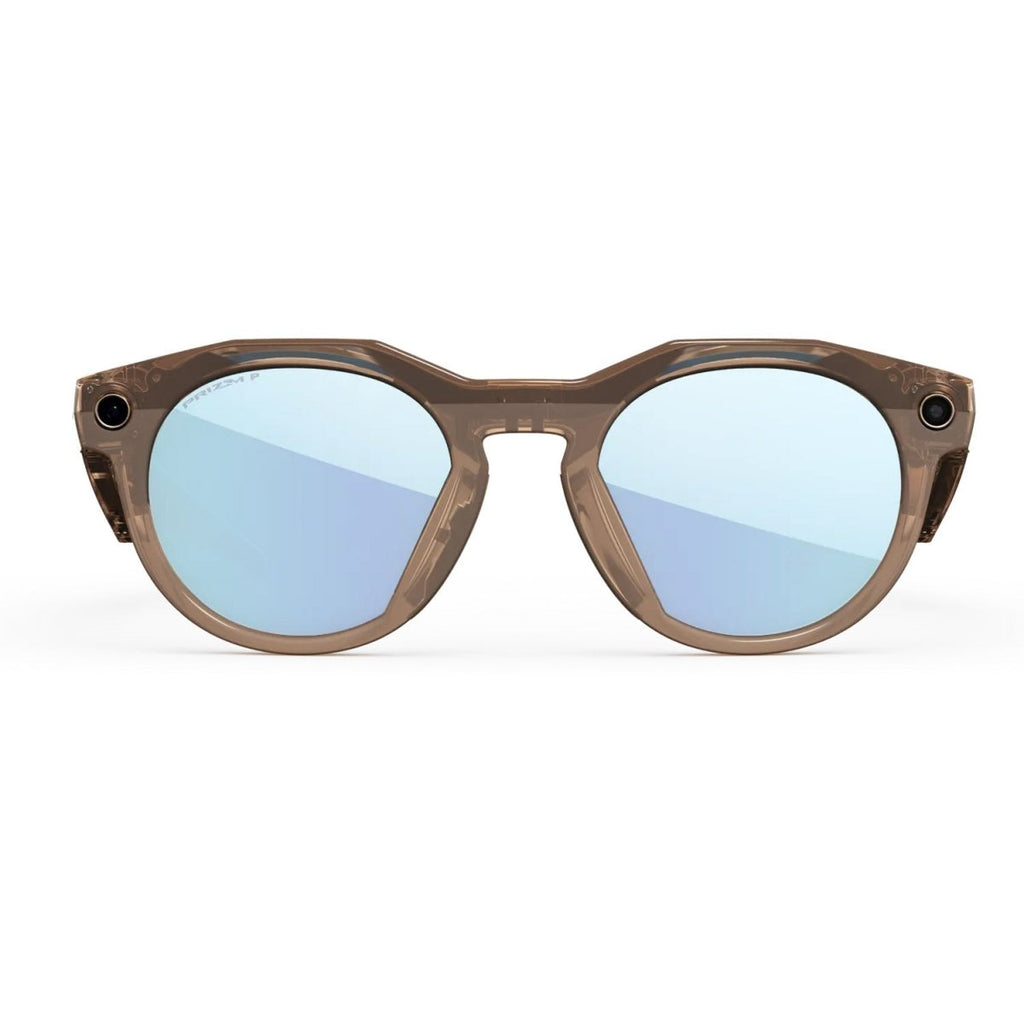 Oakley Meta HSTN Sunglasses Brown Smoke/Prizm Deep Polarized - Pacific Boarder