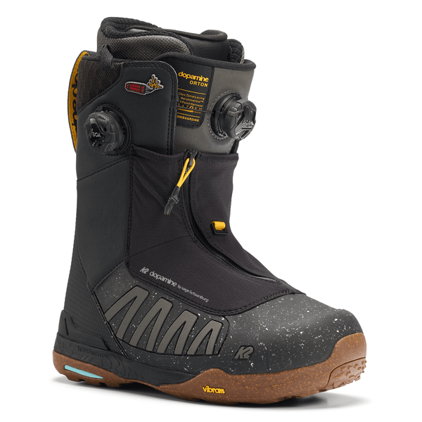 K2 Men's Orton Snowboard Boots 2026 Black – Pacific Boarder