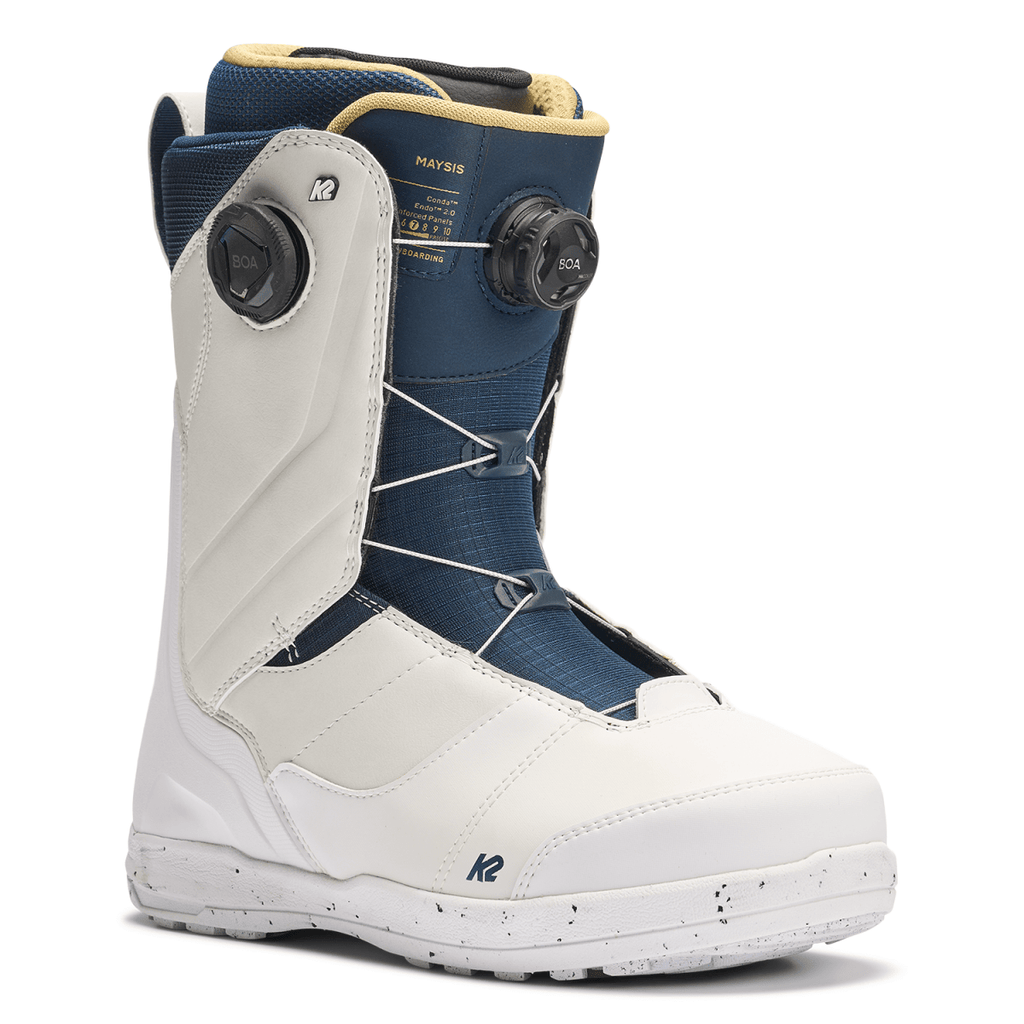 K2 Men's Maysis Snowboard Boots 2026 White David Djité - Pacific Boarder
