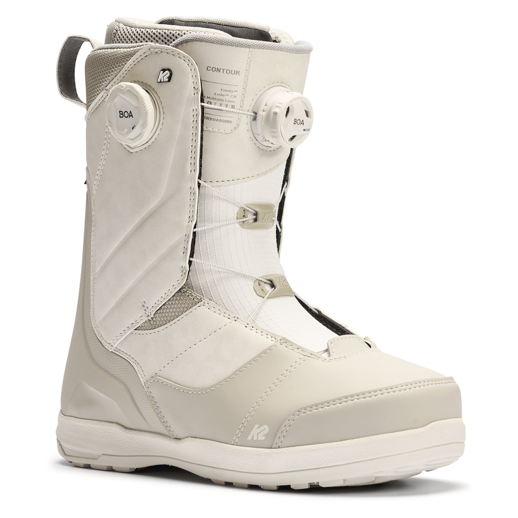 K2 Women's Contour Snowboard Boots 2026 Light Grey - Pacific Boarder