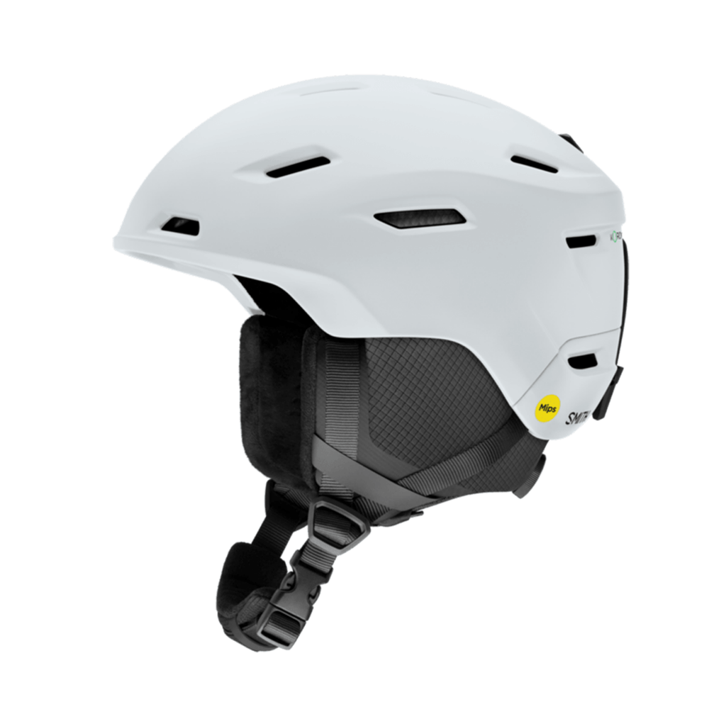 Smith Descend MIPS Round Contour Fit Helmet Matte White - Pacific Boarder